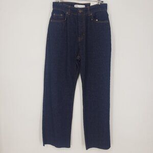 Zara Indigo Straight Leg Jeans